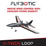 Flybotic: X-Twin Loop RC Plane