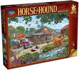 Holdson: Old Stillwater General Store - Horse & Hound Puzzle (1000pc Jigsaw)