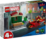 LEGO Marvel: Iron Man with Bike and The Hulk - (76287)