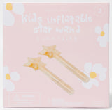 Sunnylife: Kids Inflatable Star Wand - Princess Swan Gold (Set of 2)