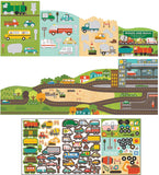 Petit Collage: Sticker Activity Set - Roads & Rails