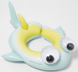 Sunnylife: Kids Tube Pool Ring - Salty The Shark Multi