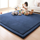 MonkeyMats: Memory Foam Soft-Touch Mat - Deep Blue (200cm x 300cm)