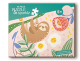 Journey of Something: Sloth - Crystal Sticker Puzzle (45pc Jigsaw)