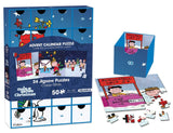 Aquarius: Peanuts - Puzzle Christmas Advent Calendar (24x50pc Jigsaws)