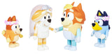 Bluey: Figure 4-Pack - Wedding Time!