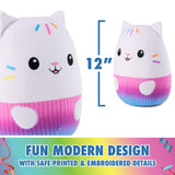 Gabby's Dollhouse: 12" Squishy Plush - Cakey Cat (30cm)