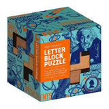 Albert Einstein's - Letter Block Puzzle