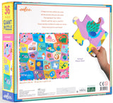 eeBoo: Alphabet - Giant Puzzle (36pc Jigsaw)