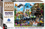 Puntastic Puzzles: Music Visual Puns (1000pc Jigsaw)