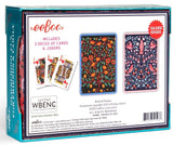 eeBoo: Birds & Flowers - Playing Cards 2-Pack