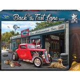 Holdson: Old School Gearhead - Back in the Fast Lane Puzzle (1000pc Jigsaw)