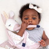 Lulujo: Cotton Baby Lovies - Unicorn