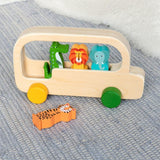 Rex London: Colourful Creatures Wooden Bus