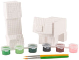 Minecraft: Paint Your Own Figurines 2Pc - Creeper & Piglin