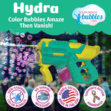 WOWmazing: Giant Bubbles - Poppin Colorz - Hydra 2 in 1 Water & Bubble Blaster