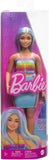 Barbie: Fashionistas #218 - Doll with Rainbow Top and Teal Skirt