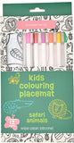 Annabel Trends: Silicone Colouring Mat - Safari Animals