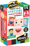 Headu: Montessori Flashcards - Emotions and Actions