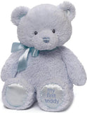 Gund: My First Teddy - Blue (38cm)