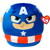 Ty Squishy Beanies: Marvel's Captain America - 14" Plush (35cm)