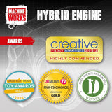 Machine Works: 4-Cylinder Hybrid Engine Replica Model Building Kit