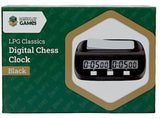 LPG Essentials: Electronic Chess Clock - Black