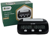 LPG Essentials: Electronic Chess Clock - Black