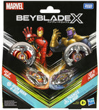 Beyblade X: Marvel Collab Pack - Iron Man 4-80B vs. Thanos 4-60B