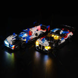 BrickFans: BMW M4 GT3 & BMW M Hybrid V8 Race Cars - Light Kit (Classic Version)