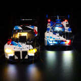 BrickFans: BMW M4 GT3 & BMW M Hybrid V8 Race Cars - Light Kit (Classic Version)