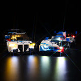 BrickFans: BMW M4 GT3 & BMW M Hybrid V8 Race Cars - Light Kit (Classic Version)