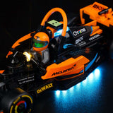 BrickFans: 2023 McLaren Formula 1 Race Car - Light Kit (Classic Version)