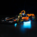 BrickFans: 2023 McLaren Formula 1 Race Car - Light Kit (Classic Version)