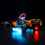 BrickFans: 2023 McLaren Formula 1 Race Car - Light Kit (Classic Version)