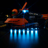 BrickFans: 2023 McLaren Formula 1 Race Car - Light Kit (Classic Version)