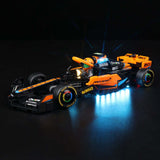 BrickFans: 2023 McLaren Formula 1 Race Car - Light Kit (Classic Version)