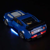 BrickFans: Ford Mustang Dark Horse Sports Car - Light Kit (Classic Version)