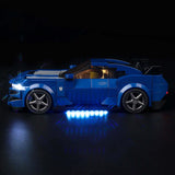 BrickFans: Ford Mustang Dark Horse Sports Car - Light Kit (Classic Version)