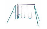 Plum: Jupiter Double Swing & Glider Set - Purple / Teal