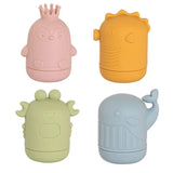 All4Ella: Squeezy Silicone Bath Toys - Animals