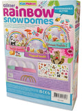 4M: Glitter Rainbow Snow Domes