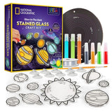 National Geographic: Stained Glass Solar System Craft Kit