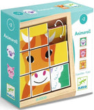 Djeco: Animoroll Wooden Puzzle