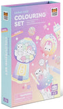 Tiger Tribe: Kawaii Cafe - Pastel Colouring Set