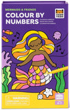 Tiger Tribe: Colour By Numbers - Mermaids and Friends