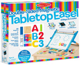 Melissa & Doug: Double-Sided Magnetic Tabletop Easel