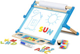 Melissa & Doug: Double-Sided Magnetic Tabletop Easel