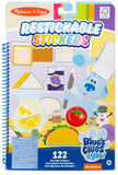 Melissa & Doug: Blue's Clues & You! Restickable Stickers - Shapes/Colours