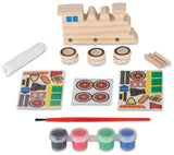 Melissa & Doug: Created by Me! Train Wooden Craft Kit